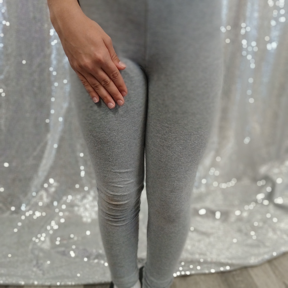 Gray Kids Casual Leggings